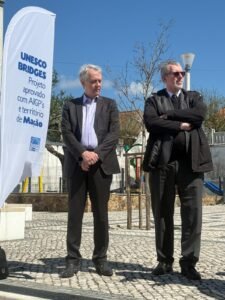 John Crowley et Luiz Oosterbeek au colloque Apheleia, Mação, Portugal, mars 2026